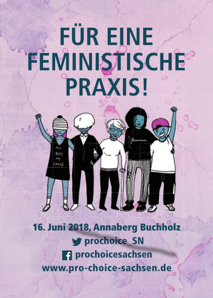 Für eine Feministische Praxis! 16. Juni 2018, Annaberg-Buchholz